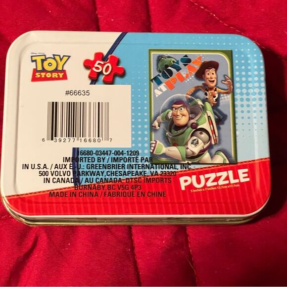 Toys at Play Toy Story mini-puzzle in collectible tin, new factory sealed, 50 pc - Picture 3 of 5